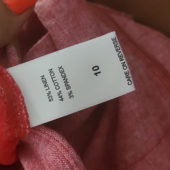 Linen New York Company Pink Pants 👌 - Picture 11 of 11